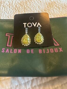 Tova Teardrop Earrings -new